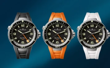 นาฬิกาดำน้ำ Blancpain Fifty Fathoms Tech Ref. 5019A ตัวเรือนไทเทเนียม