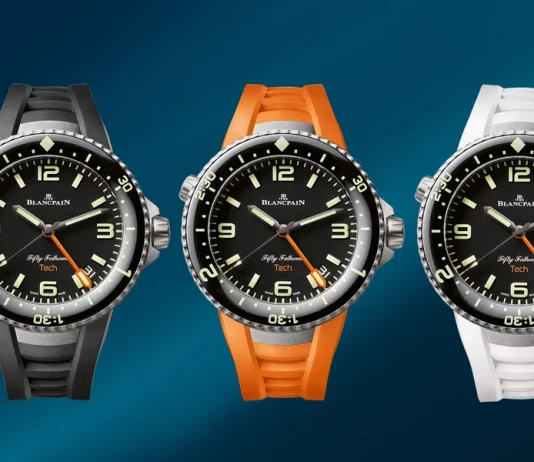 นาฬิกาดำน้ำ Blancpain Fifty Fathoms Tech Ref. 5019A ตัวเรือนไทเทเนียม