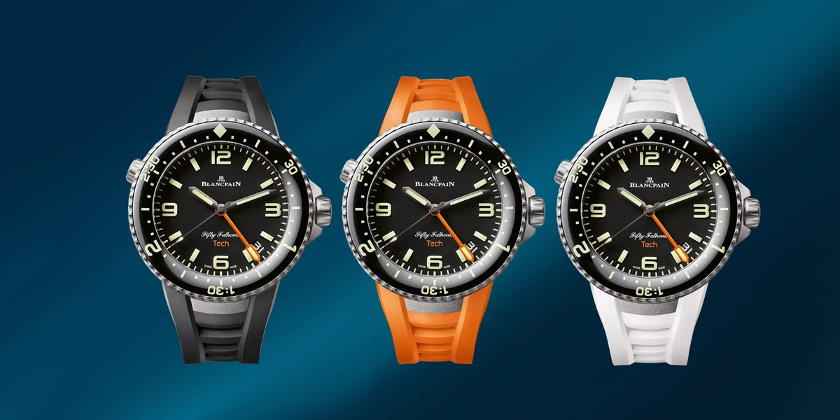 นาฬิกาดำน้ำ Blancpain Fifty Fathoms Tech Ref. 5019A ตัวเรือนไทเทเนียม