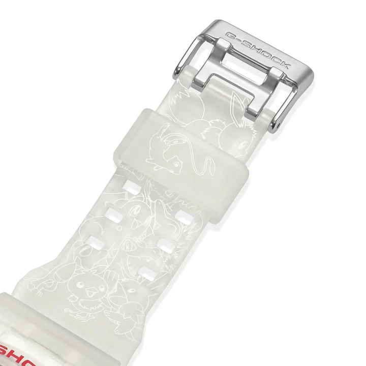 นาฬิกา Casio G-SHOCK x Pokémon รุ่น GA-110PKM-7A ตัวเรือนใสลาย Pikachu ฉลองครบรอบ 30 ปี โปเกมอน