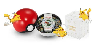 นาฬิกา Casio G-SHOCK x Pokémon รุ่น GA-110PKM-7A ตัวเรือนใสลาย Pikachu ฉลองครบรอบ 30 ปี โปเกมอน