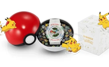 นาฬิกา Casio G-SHOCK x Pokémon รุ่น GA-110PKM-7A ตัวเรือนใสลาย Pikachu ฉลองครบรอบ 30 ปี โปเกมอน