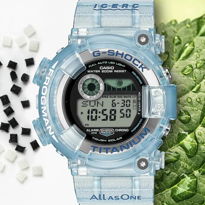 นาฬิกา Casio G-SHOCK Love The Sea And The Earth 2026 ทั้ง 3 รุ่น ตัวเรือนสีน้ำเงินโปร่งแสงไล่เฉดสี