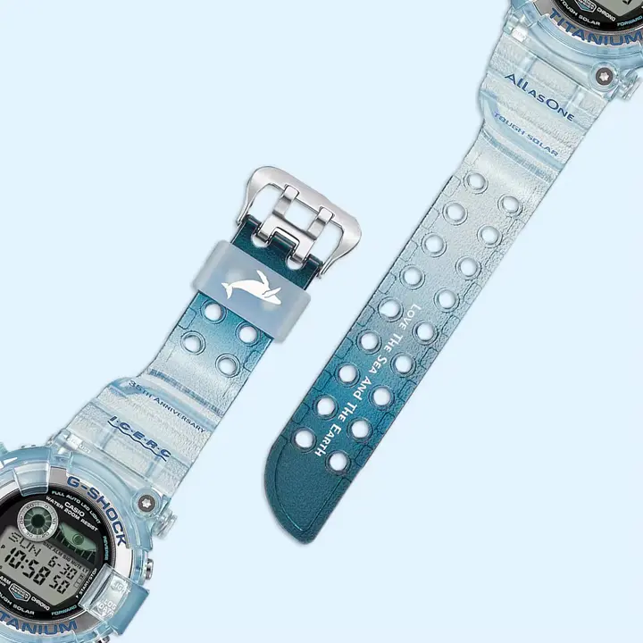 นาฬิกา Casio G-SHOCK Love The Sea And The Earth 2026 ทั้ง 3 รุ่น ตัวเรือนสีน้ำเงินโปร่งแสงไล่เฉดสี