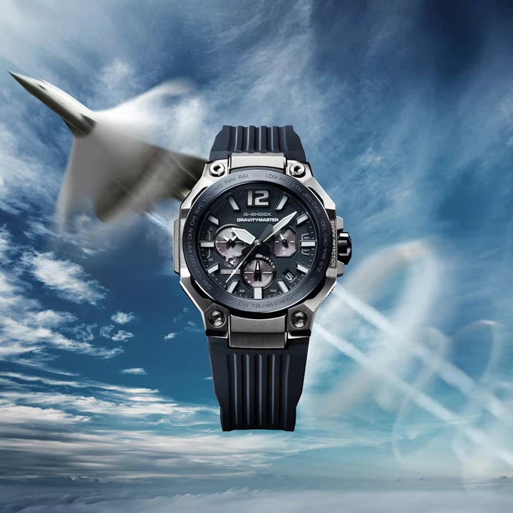 Casio G-SHOCK Gravitymaster GWR-B3000 พลังเหนือเสียงเพื่อนักบิน นาฬิกา Casio G-SHOCK Gravitymaster GWR-B3000 ดีไซน์หน้าปัดอนาล็อก