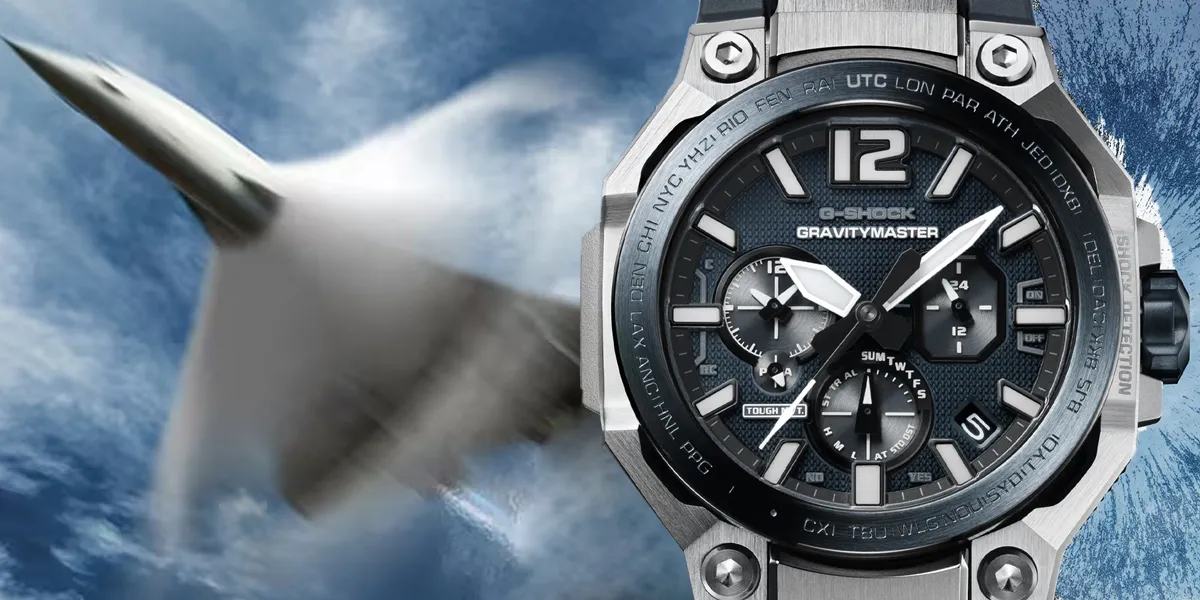 นาฬิกา Casio G-SHOCK Gravitymaster GWR-B3000 ดีไซน์หน้าปัดอนาล็อก