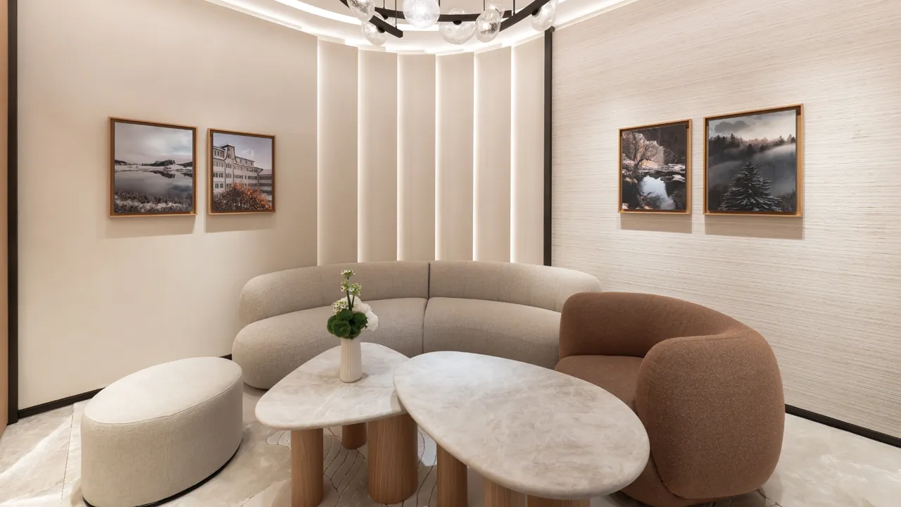 Calibre Wall จัดแสดงชิ้นส่วนกลไกนาฬิกาภายในบูติก Jaeger-LeCoultre