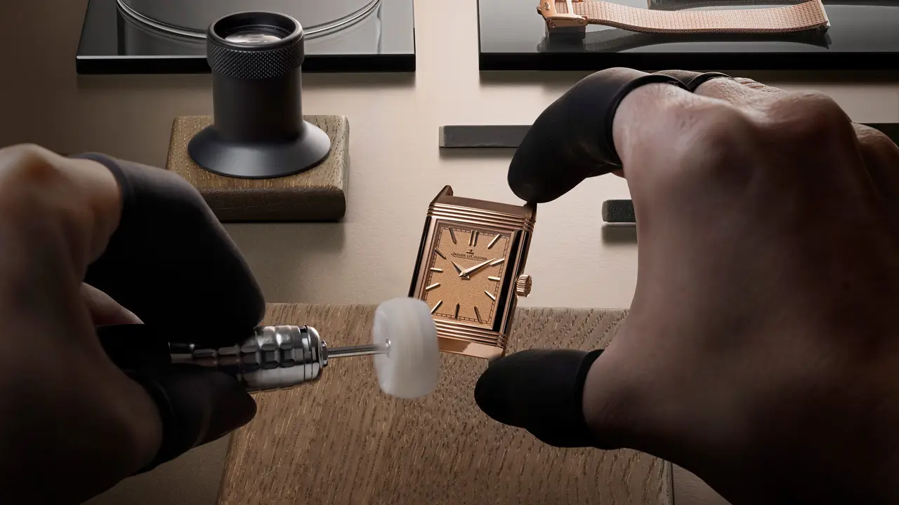 นาฬิกา Jaeger-LeCoultre Reverso Tribute Monoface Or Deco ตัวเรือนทองคำ