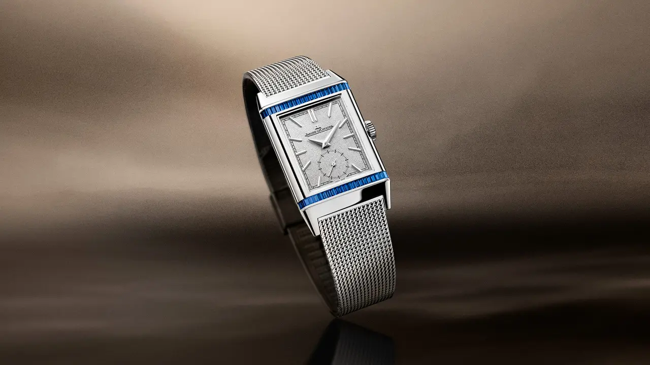 นาฬิกา Jaeger-LeCoultre Reverso Tribute Monoface Or Deco Cocktail ประดับอัญมณีทรง Baguette