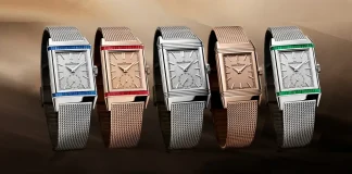 นาฬิกา Jaeger-LeCoultre Reverso Tribute Monoface Or Deco ตัวเรือนทองคำ