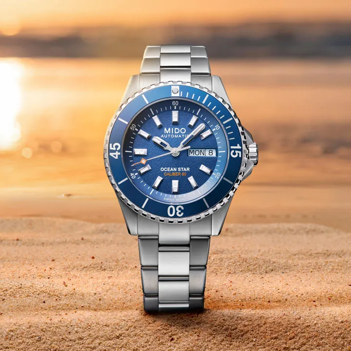 นาฬิกาดำน้ำ Mido Ocean Star 200 คอลเล็กชั่นใหม่ ตัวเรือน 41 มิลลิเมตร