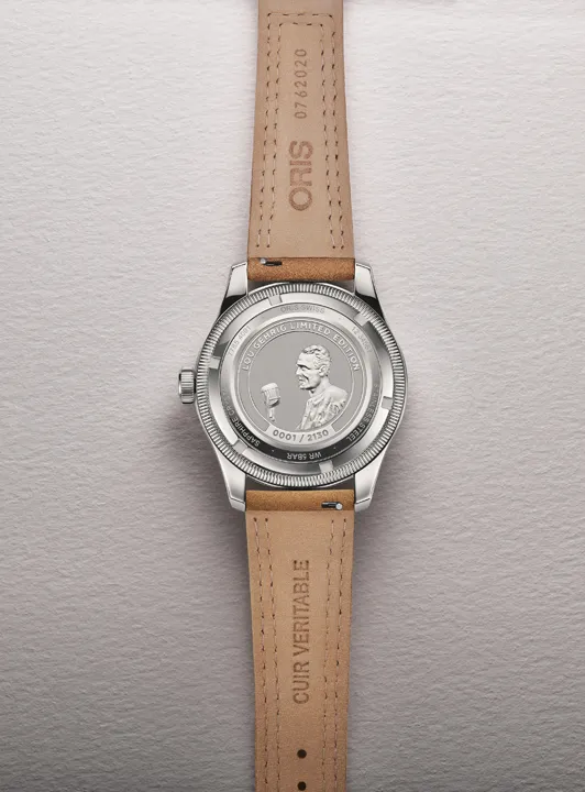 ฝาหลัง นาฬิกา ORIS Lou Gehrig Limited Edition