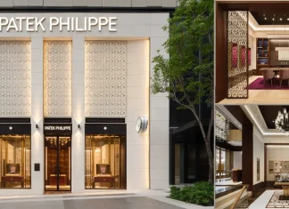 บูติก Patek Philippe คอร์ติน่า วอทช์ (Cortina Watch) โครงสร้างดูเพล็กซ์ ณ วัน แบ็งค็อก (One Bangkok)