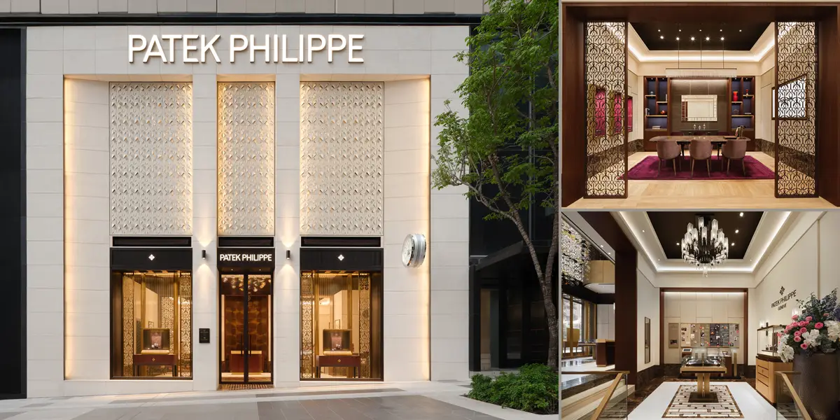 บูติก Patek Philippe คอร์ติน่า วอทช์ (Cortina Watch) โครงสร้างดูเพล็กซ์ ณ วัน แบ็งค็อก (One Bangkok)