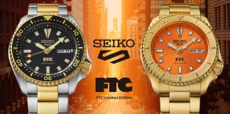 นาฬิกา Seiko 5 Sports FTC Limited Edition รหัส HDB011 และ HDB012 ฉลอง 40 ปีแบรนด์สตรีทแวร์