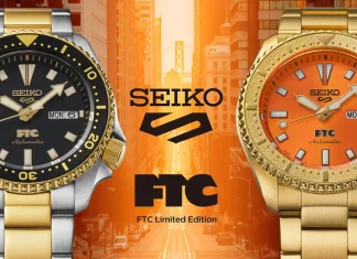 นาฬิกา Seiko 5 Sports FTC Limited Edition รหัส HDB011 และ HDB012 ฉลอง 40 ปีแบรนด์สตรีทแวร์