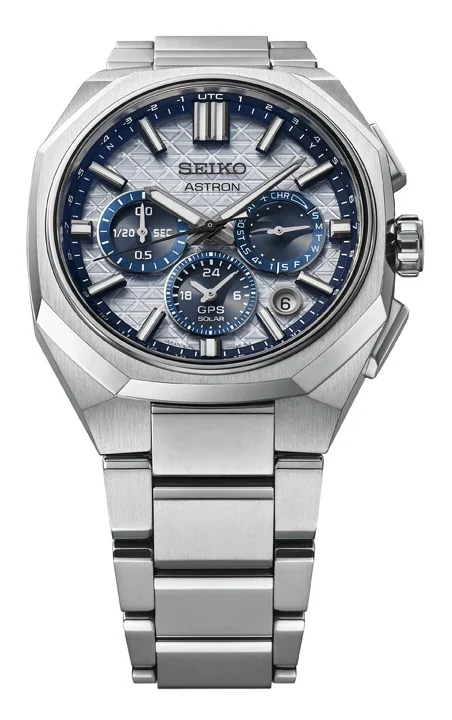 ตัวเรือนไทเทเนียมและสายแบบ Integrated Bracelet ของ Seiko Astron HAB004J