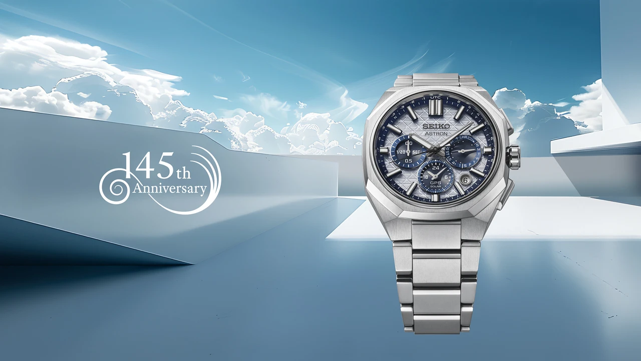 นาฬิกา Seiko Astron 145th Anniversary Limited Edition รหัส HAB004J หน้าปัดสีน้ำเงิน Seiko Blue