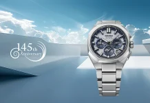 นาฬิกา Seiko Astron 145th Anniversary Limited Edition รหัส HAB004J หน้าปัดสีน้ำเงิน Seiko Blue