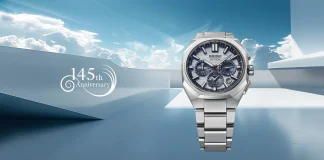 นาฬิกา Seiko Astron 145th Anniversary Limited Edition รหัส HAB004J หน้าปัดสีน้ำเงิน Seiko Blue