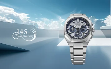 นาฬิกา Seiko Astron 145th Anniversary Limited Edition รหัส HAB004J หน้าปัดสีน้ำเงิน Seiko Blue