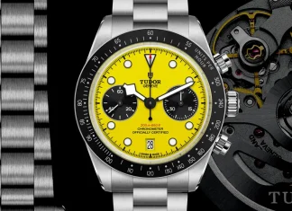 นาฬิกาโครโนกราฟ Tudor Black Bay Chrono 39 Bumblebee รหัส m79310n-0001