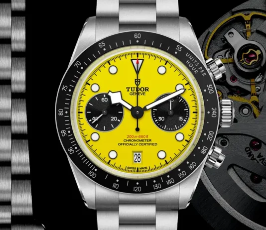 นาฬิกาโครโนกราฟ Tudor Black Bay Chrono 39 Bumblebee รหัส m79310n-0001