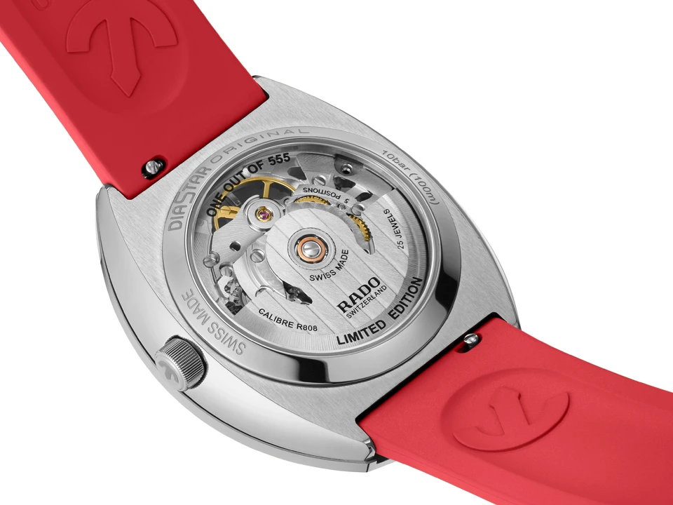 Rado DiaStar Original Skeleton Limited Edition สีสันรับฤดูร้อน Rado DiaStar Original Skeleton สีแดง Ref.R12169409 นาฬิการุ่นลิมิเต็ดเอดิชั่น