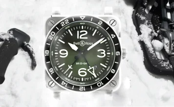 Bell and Ross BR03 GMT Green Lum