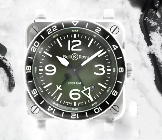 Bell and Ross BR03 GMT Green Lum