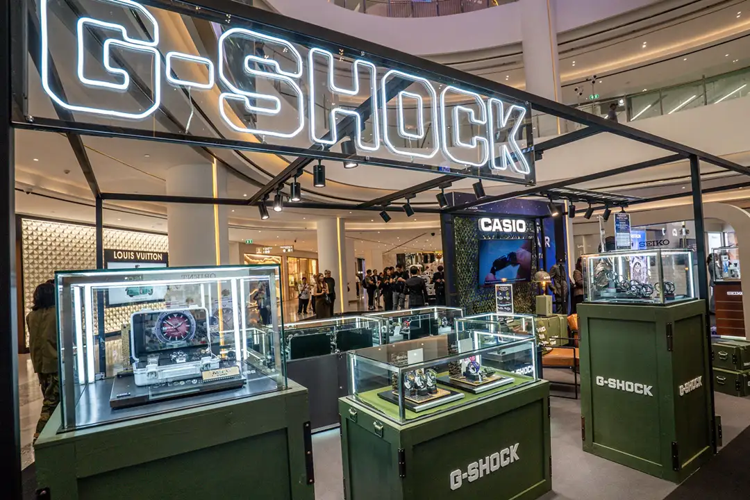 นาฬิกา G-SHOCK BOLD CAMO SERIES ลายพรางสีเขียวทหารผสานหน้าปัดสีทอง