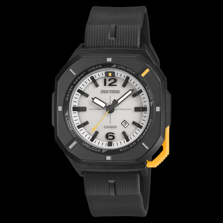 Casio Protrek PRJ-01AE-8 สีเทา พร้อมสายแขวนเป้ Carabiner