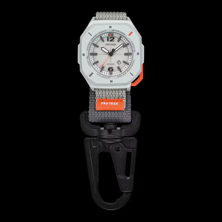 Casio Protrek PRJ-01AE-7 สีขาว สาย Biomass Plastic รักษ์โลก