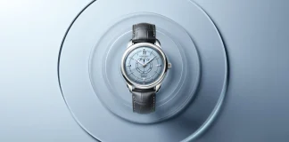 นาฬิกา Longines Conquest Heritage Central Power Reserve หน้าปัดสีฟ้าอ่อน Opaline