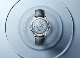 นาฬิกา Longines Conquest Heritage Central Power Reserve หน้าปัดสีฟ้าอ่อน Opaline