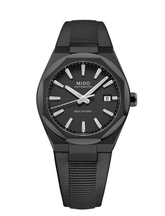 Mido Multifort 8 One Crown เพิ่ม 3 ทางเลือกใหม่ นาฬิกา Mido Multifort 8 One Crown ทั้ง 3 รุ่นใหม่ประจำปี 2026 ตัวเรือนทรงแปดเหลี่ยม Technometry