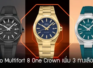 นาฬิกา Mido Multifort 8 One Crown ทั้ง 3 รุ่นใหม่ประจำปี 2026 ตัวเรือนทรงแปดเหลี่ยม Technometry