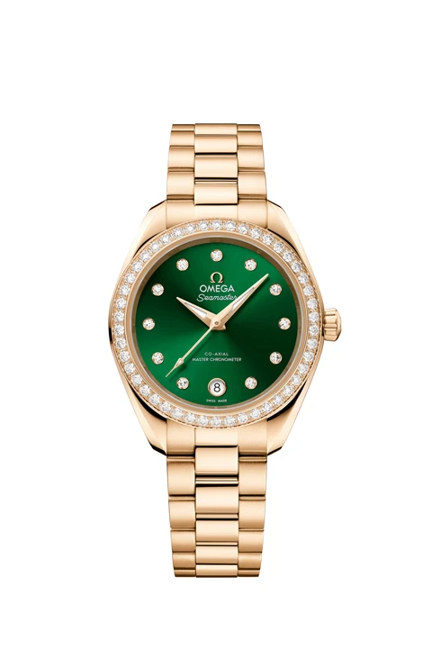 ชิน มินอา (Shin Min-a) แบรนด์แอมบาสเดอร์คนใหม่ของ OMEGA สวมใส่นาฬิกา Seamaster Aqua Terra 30mm ตัวเรือนทอง Moonshine™ 18K
