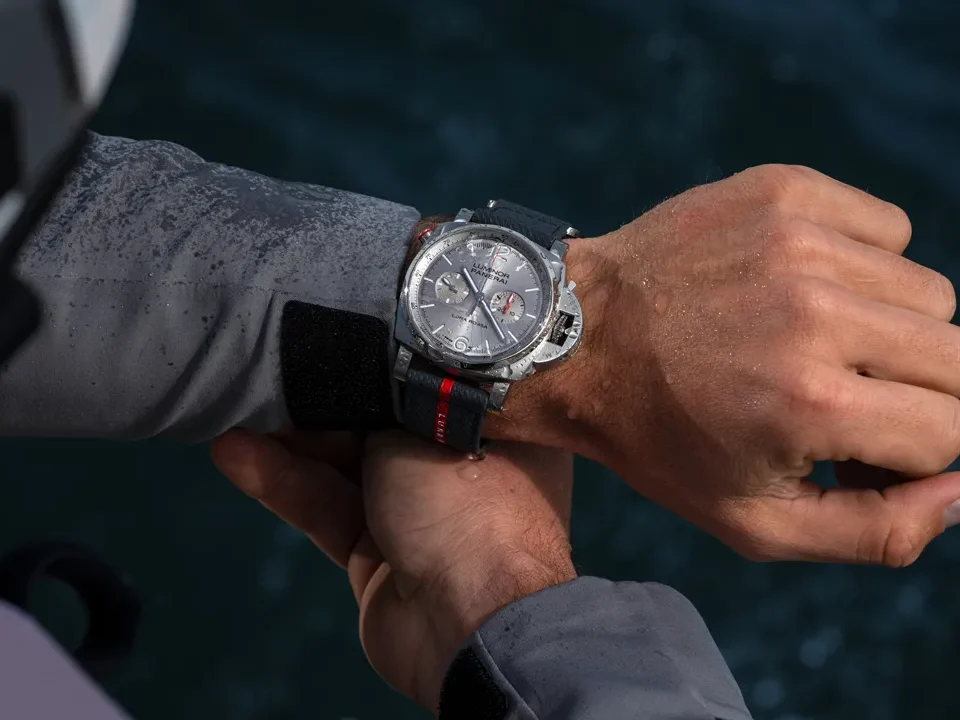 Panerai Luminor Luna Rossa 2026 ร่วมเป็นส่วนหนึ่งของการแข่งขัน America’s Cup Panerai Luminor Luminor Luna Rossa Chrono PAM01768 รุ่นลิมิเต็ดเอดิชัน