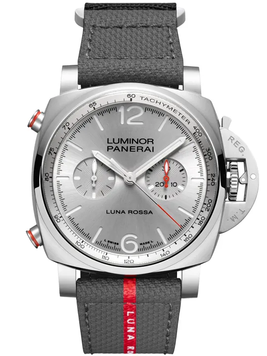 Panerai Luminor Luna Rossa 2026 ร่วมเป็นส่วนหนึ่งของการแข่งขัน America’s Cup Panerai Luminor Luminor Luna Rossa Chrono PAM01768 รุ่นลิมิเต็ดเอดิชัน