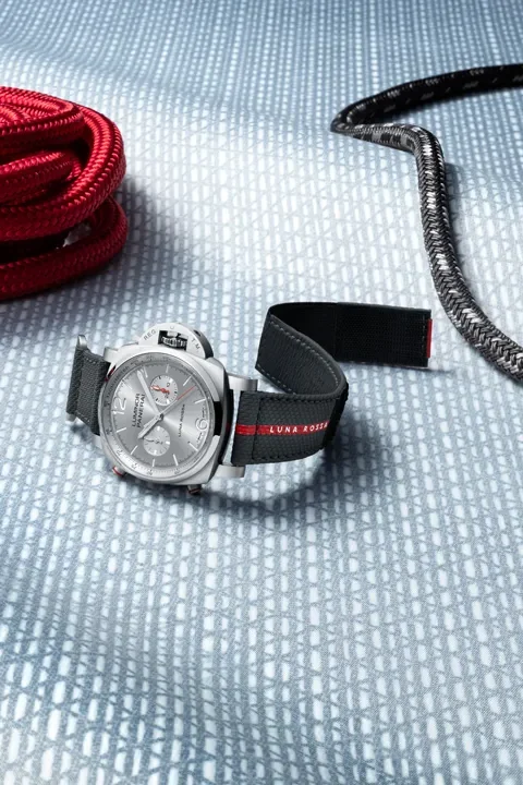 Panerai Luminor Luna Rossa 2026 ร่วมเป็นส่วนหนึ่งของการแข่งขัน America’s Cup Panerai Luminor Luminor Luna Rossa Chrono PAM01768 รุ่นลิมิเต็ดเอดิชัน