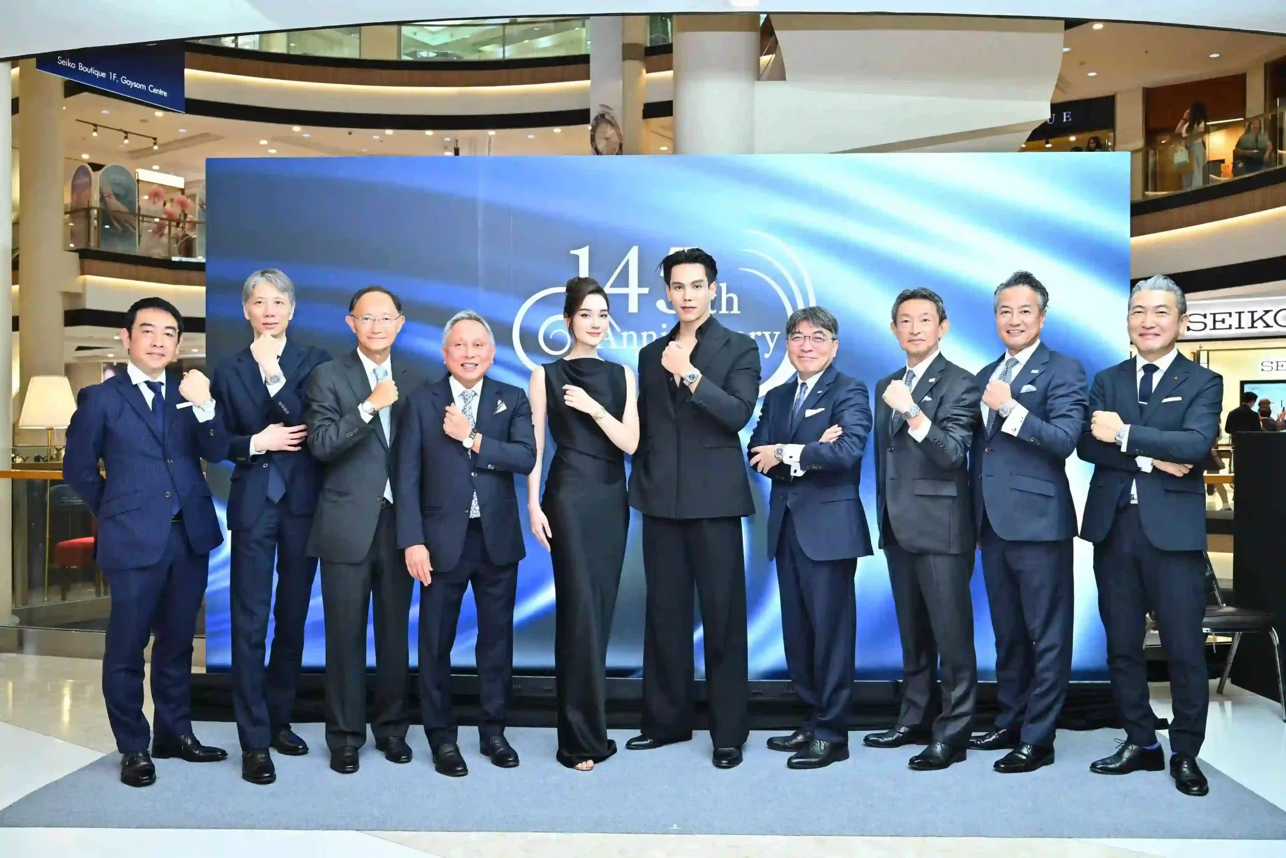 Seiko Boutique Gaysorn บูติกโฉมใหม่ในไทย ฉลอง 145 ปี บรรยากาศด้านหน้า Seiko Boutique Gaysorn โฉมใหม่ ฉลองครบรอบ 145 ปี นำเสนอความเรียบหรูสไตล์ Japanese Aesthetic