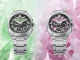 Seiko Astron GPS Solar Dual-Time Chronograph Limited Edition รุ่น HAB005J สีเขียว และ HAB006J สีชมพู