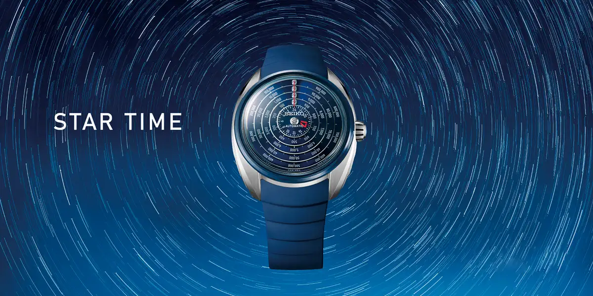 ภาพนาฬิกา Seiko Star Time ตัวเรือนไทเทเนียม หน้าปัดแสดงเวลา 1 ล้านชั่วโมง สร้างสรรค์พิเศษเรือนเดียวในโลกสำหรับ Shohei Ohtani
