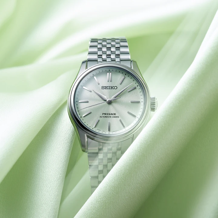 Seiko Presage HCC002J หน้าปัดสีเขียว Wakatake-iro