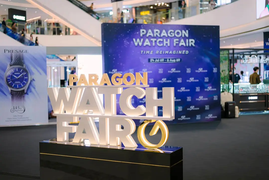 Paragon Watch Fair 2026 เริ่มแล้วงานสำหรับคนรักนาฬิกา บรรยากาศงาน Paragon Watch Fair 2026 นิยามใหม่แห่งศิลปะเรือนเวลา ณ สยามพารากอน