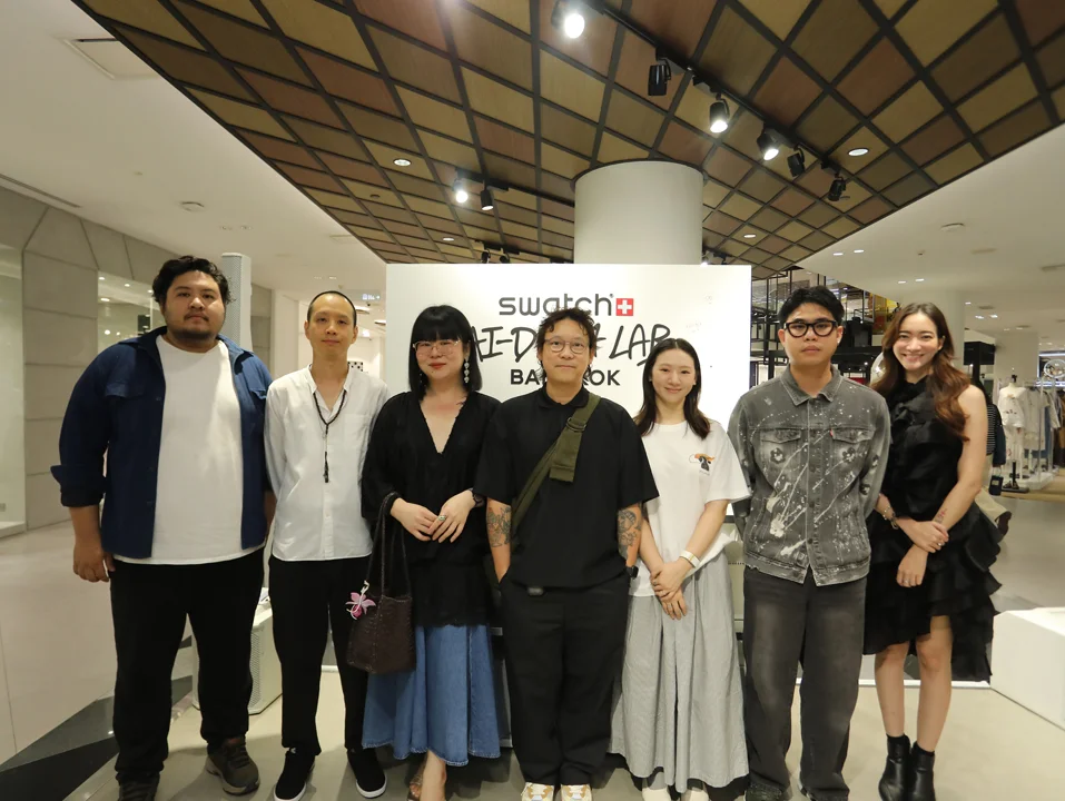 Swatch AI-DADA Lab เปิดตัวแล้วในเมืองไทย นิทรรศการ Swatch AI-DADA Lab ที่ Siam Discovery