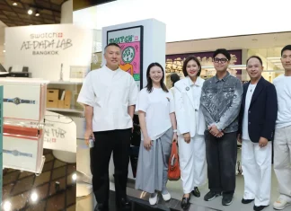 นิทรรศการ Swatch AI-DADA Lab ที่ Siam Discovery