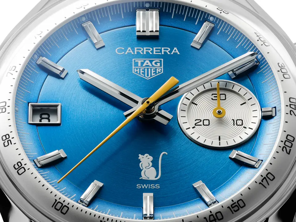 TAG Heuer Carrera Chronograph Thailand Limited Edition ความพิเศษเพียง 90 เรือนเท่านั้น TAG Heuer Carrera Chronograph Thailand Limited Edition หน้าปัดสีฟ้า Bira Blue ผลิตจำกัดเพียง 90 เรือน