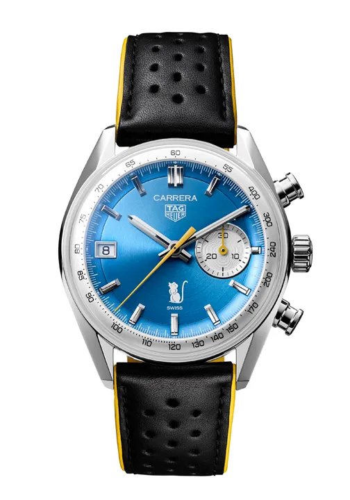 TAG Heuer Carrera Chronograph Thailand Limited Edition ความพิเศษเพียง 90 เรือนเท่านั้น TAG Heuer Carrera Chronograph Thailand Limited Edition หน้าปัดสีฟ้า Bira Blue ผลิตจำกัดเพียง 90 เรือน